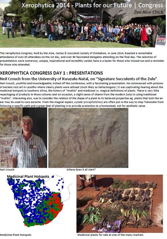 Xerophytica Congress ACSSZ